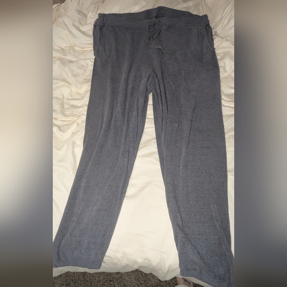 Barefoot Dreams Cozy Chic Ultra Lite 2XL Women's Everyday Lounge Pants Gray